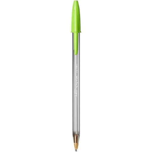 Picture of BIC Cristal Fun Ball Pen XB Lime